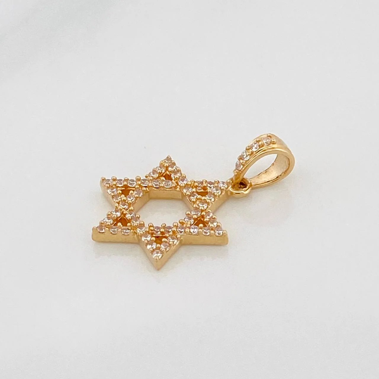 Dije Estrella David 1.55g / 2cm Oro Amarillo 18K - Image 2