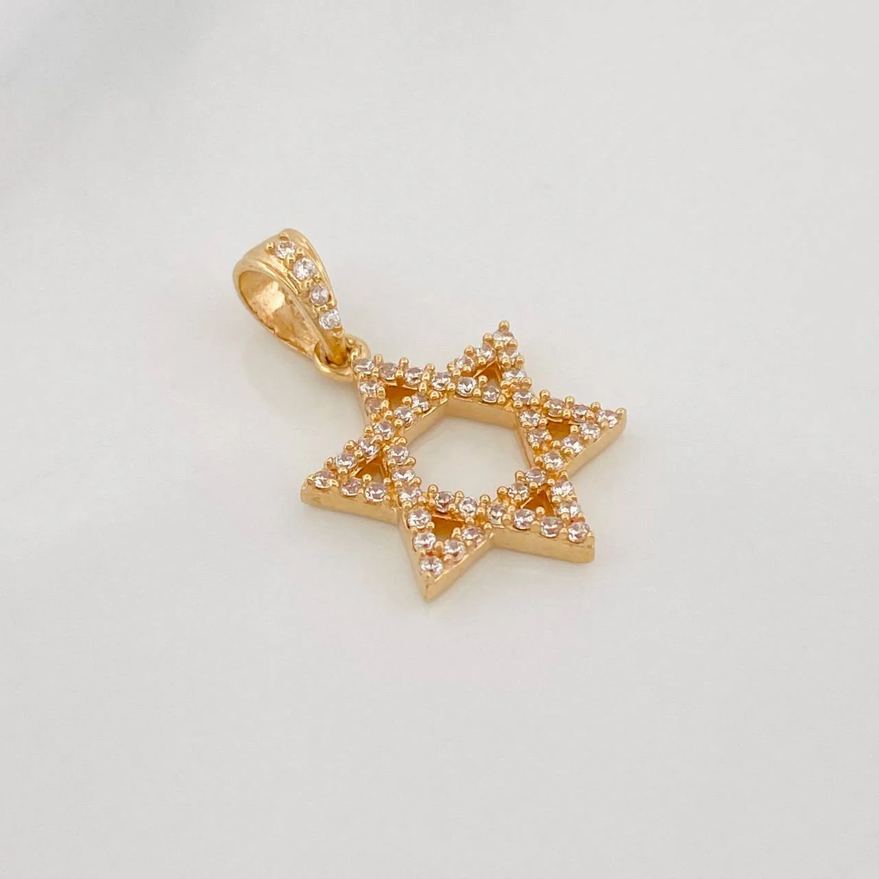 Dije Estrella David 1.55g / 2cm Oro Amarillo 18K - Image 3