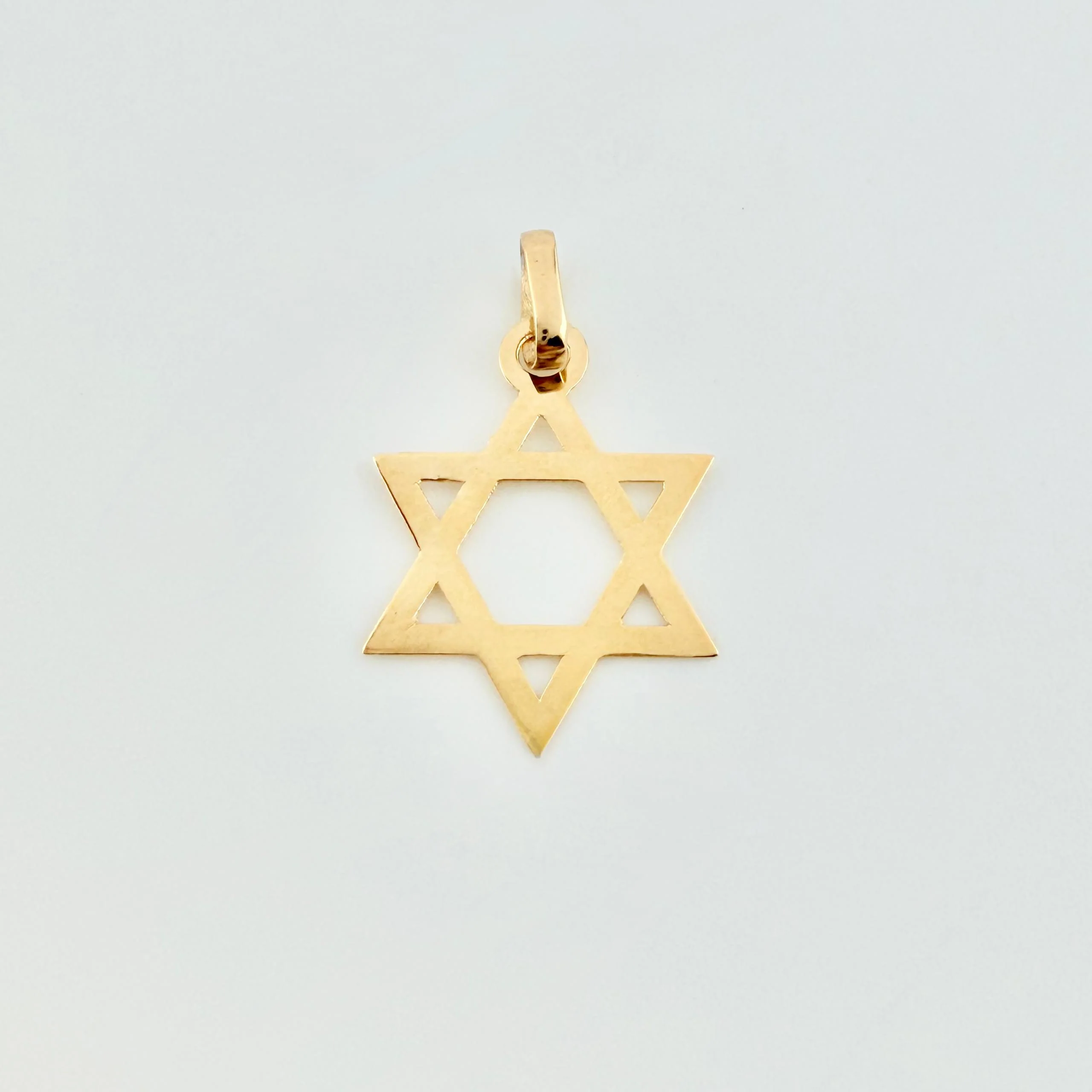 Dije Estrella De David 0.4gr / 2cm / Oro Amarillo 18K ©