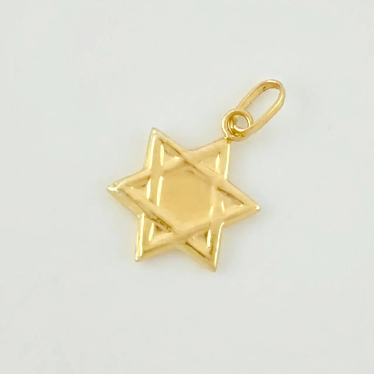 Dije Estrella de David 0.5g / 2cm Oro Amarillo 18K - Image 3