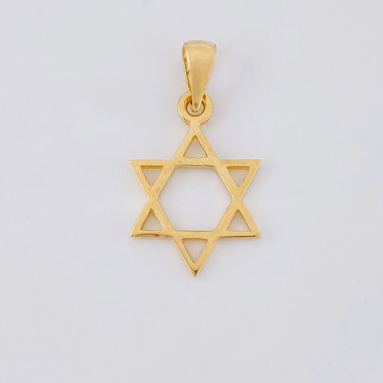 Dije Estrella de david 1.3g / 2.5cm Oro Amarillo 18K