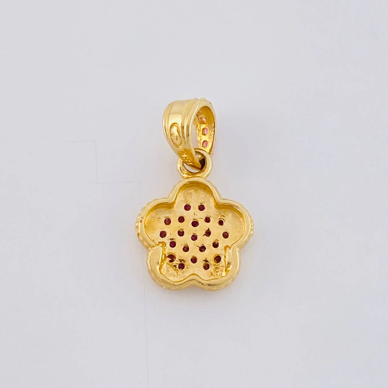 Dije Flor 1.5 g / 1.6 cm Oro Amarillo 18K - Image 2