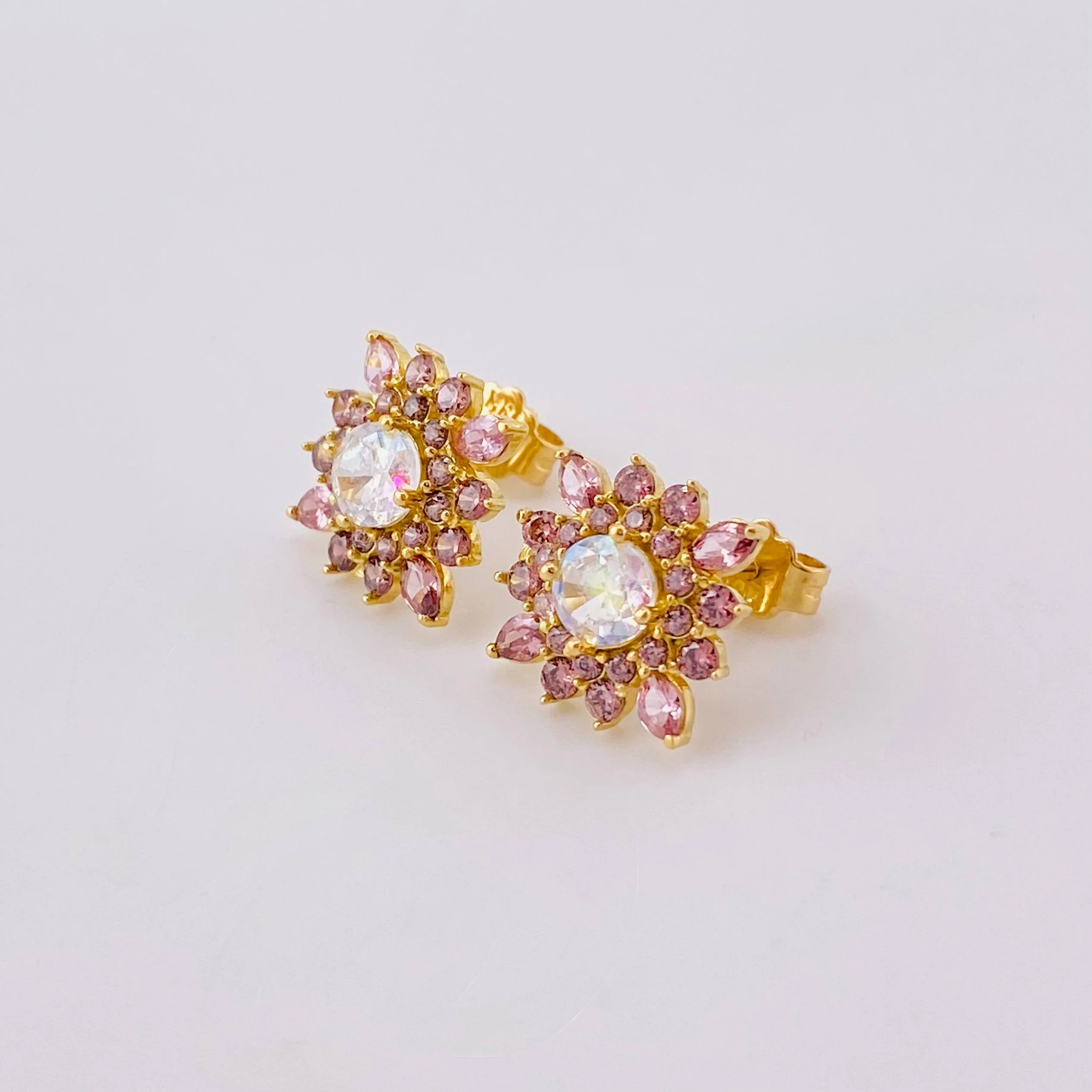 Topos Flor Estrellada 2.85 g / 13,5 cm Oro Amarillo 18K Nac.Esp. - Image 2