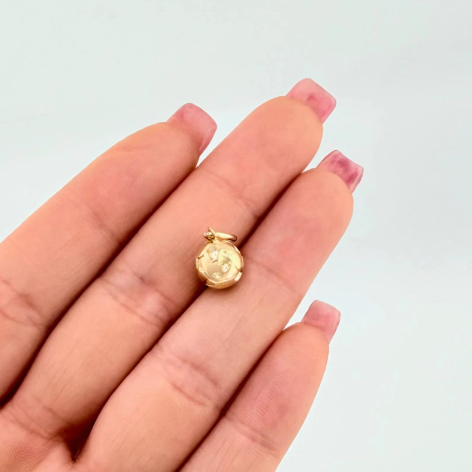 Dije Fútbol Balon 1.9gr / 1.05cm / Oro Amarillo 18K - Image 4