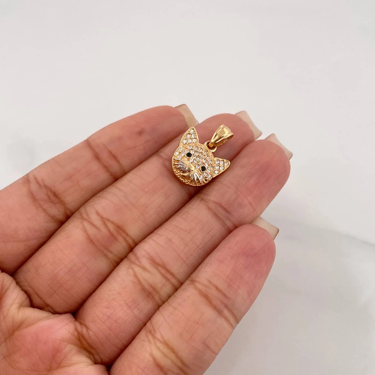 Dije Gato 1.9 g / 2 cm Oro Amarillo 18K - Image 4