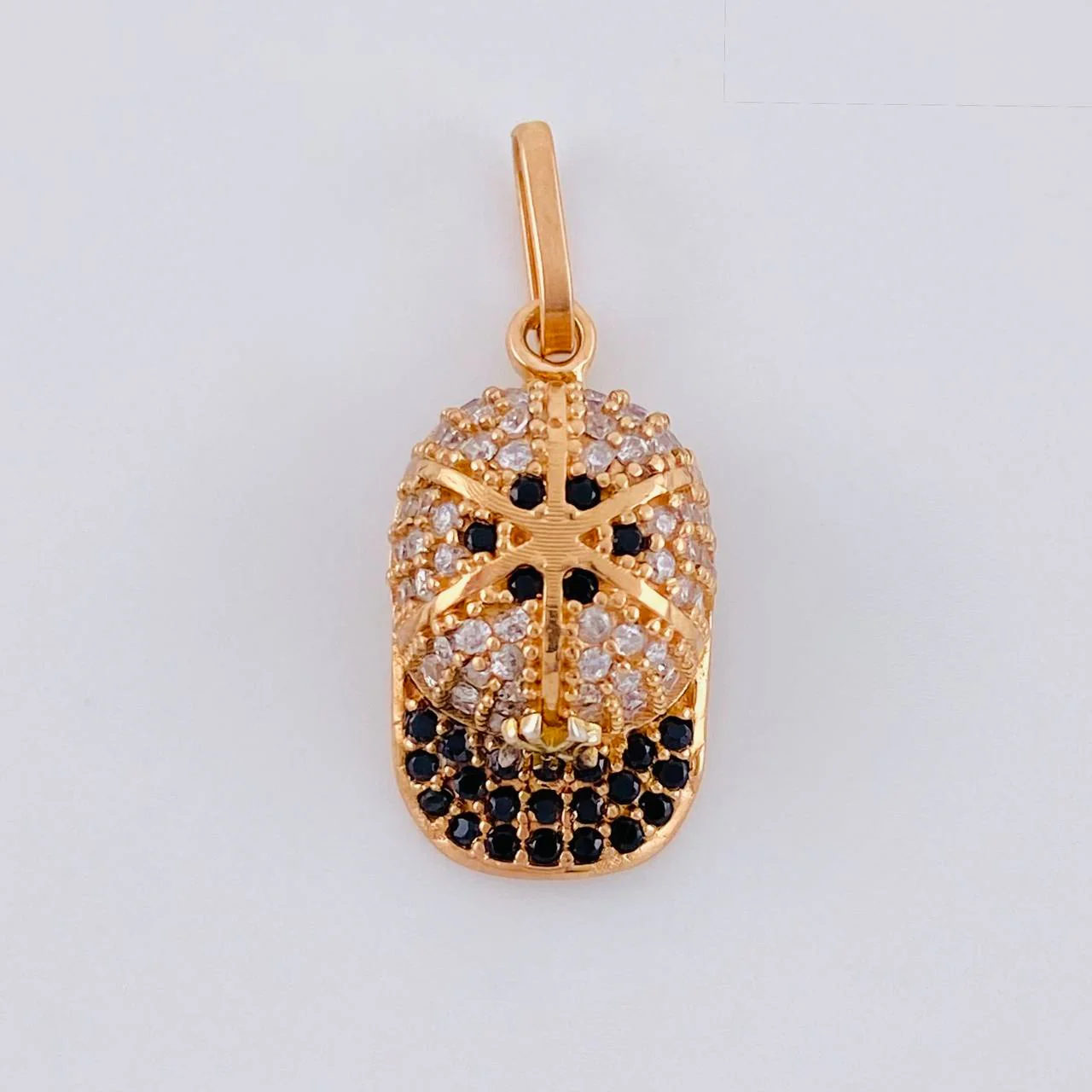 Dije Gorra NY 2.1 g / 2.2 cm Oro Rosa 18K