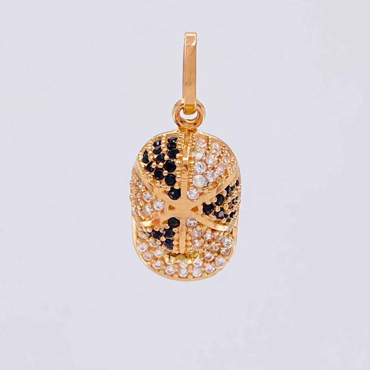 Dije Gorra NY 2.2 g / 2.2 cm Oro Rosa 18K - Image 2