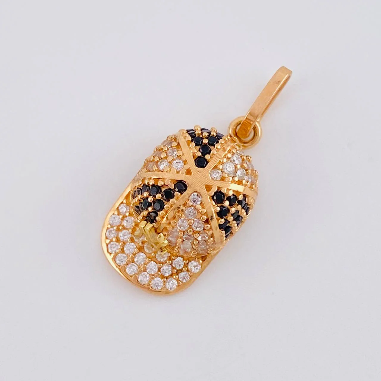 Dije Gorra NY 2.2 g / 2.2 cm Oro Rosa 18K - Image 3