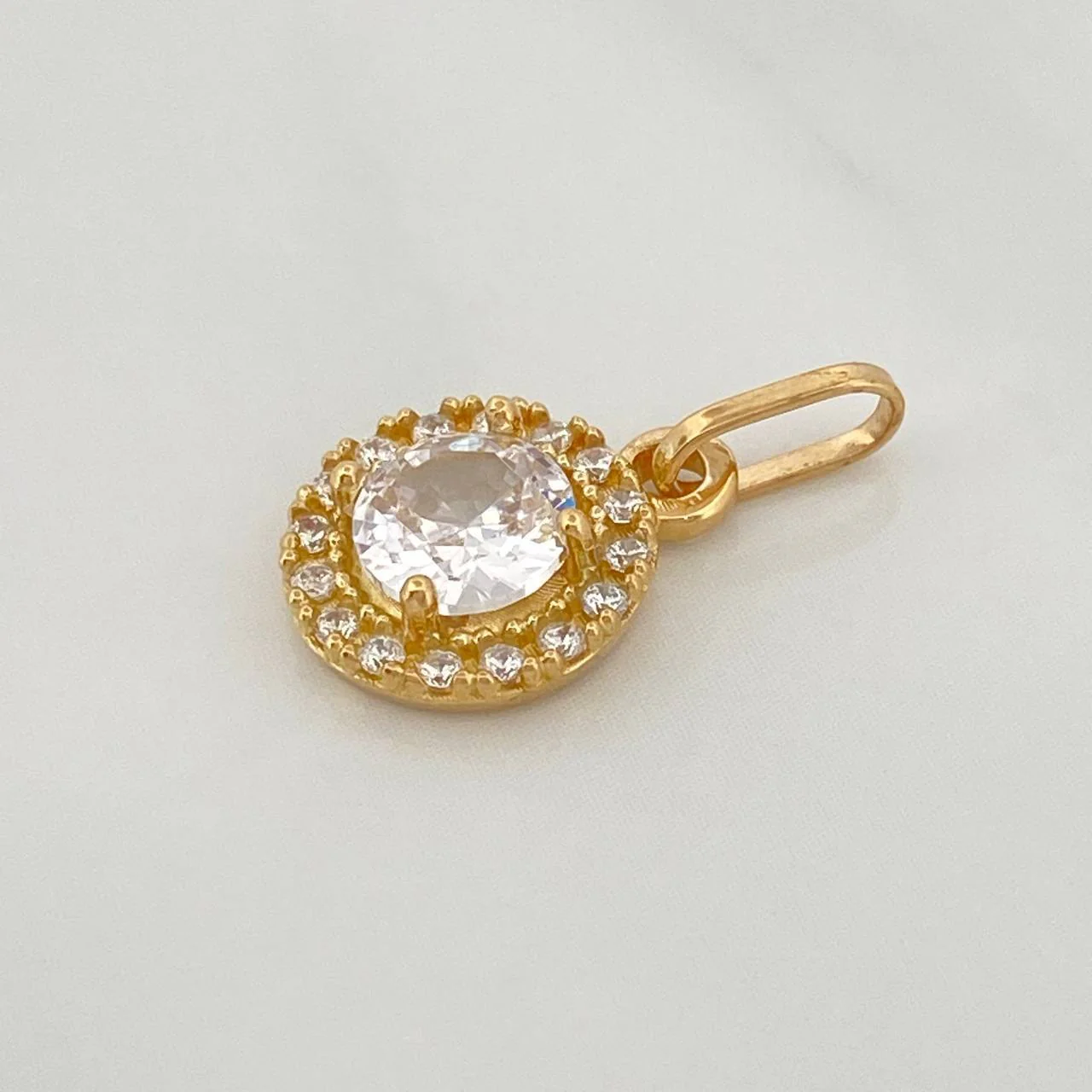 Dije Halo 1.8 g / 2 cm Oro Amarillo 18K - Image 2