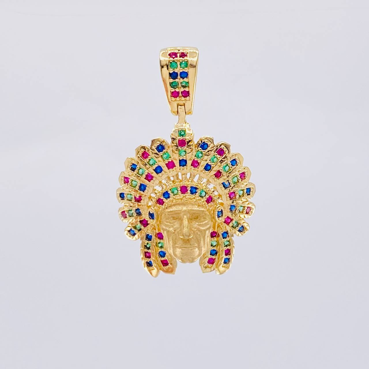 Dije Indio 4.3 g / 3 cm Oro Amarillo 18K - Image 2