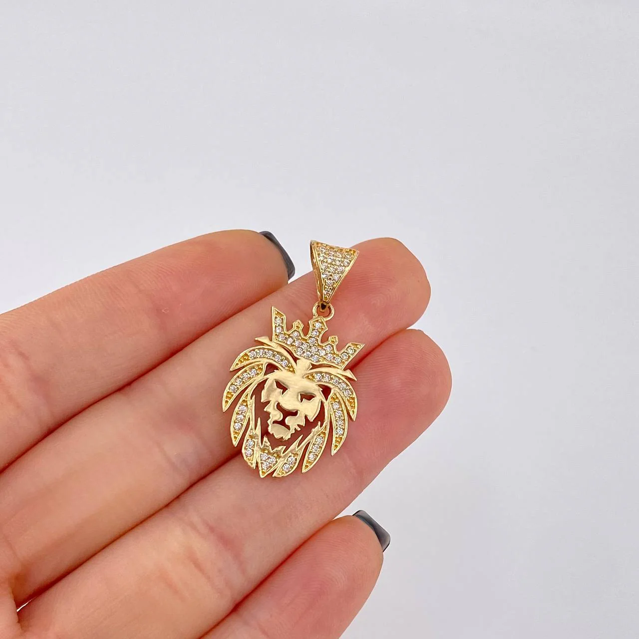 Dije León 3.1 g / 3.3 cm Oro Amarillo 18K - Image 5