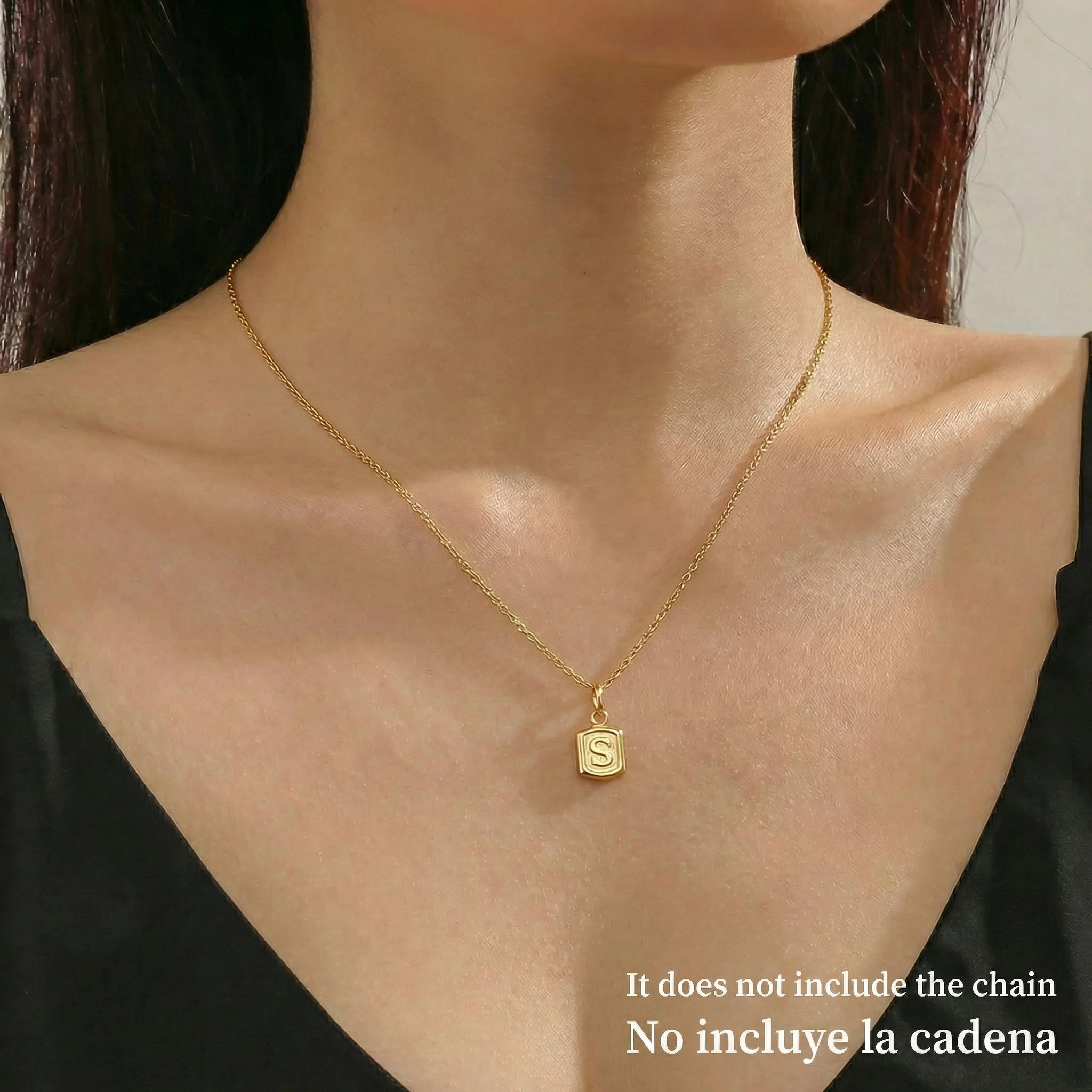 Dije Letra S 0.3 g / 1.4 cm Oro Amarillo 18K - Image 2