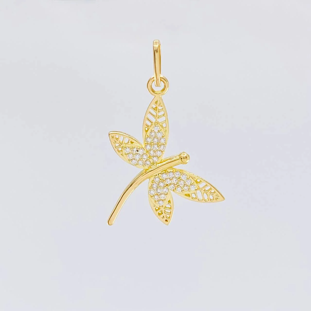 Dije Libelula 1.9 g / 3 cm Oro Amarillo 18K - Image 2