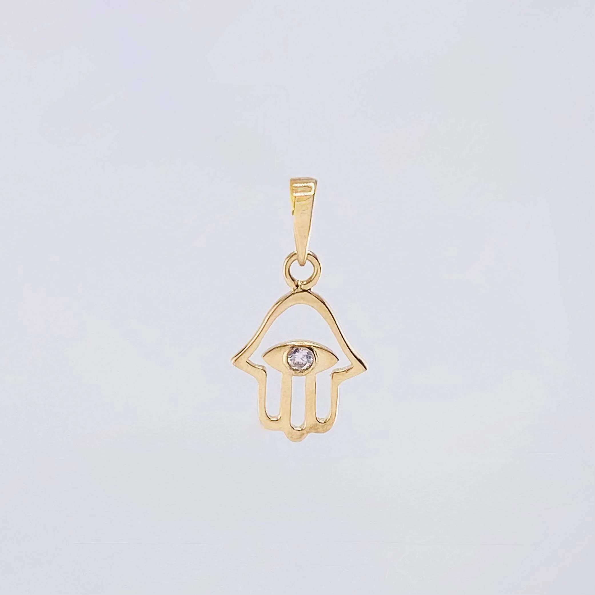 Dije Mano Hamsa 0.95gr / 2cm / Oro Amarillo 18K - Image 3