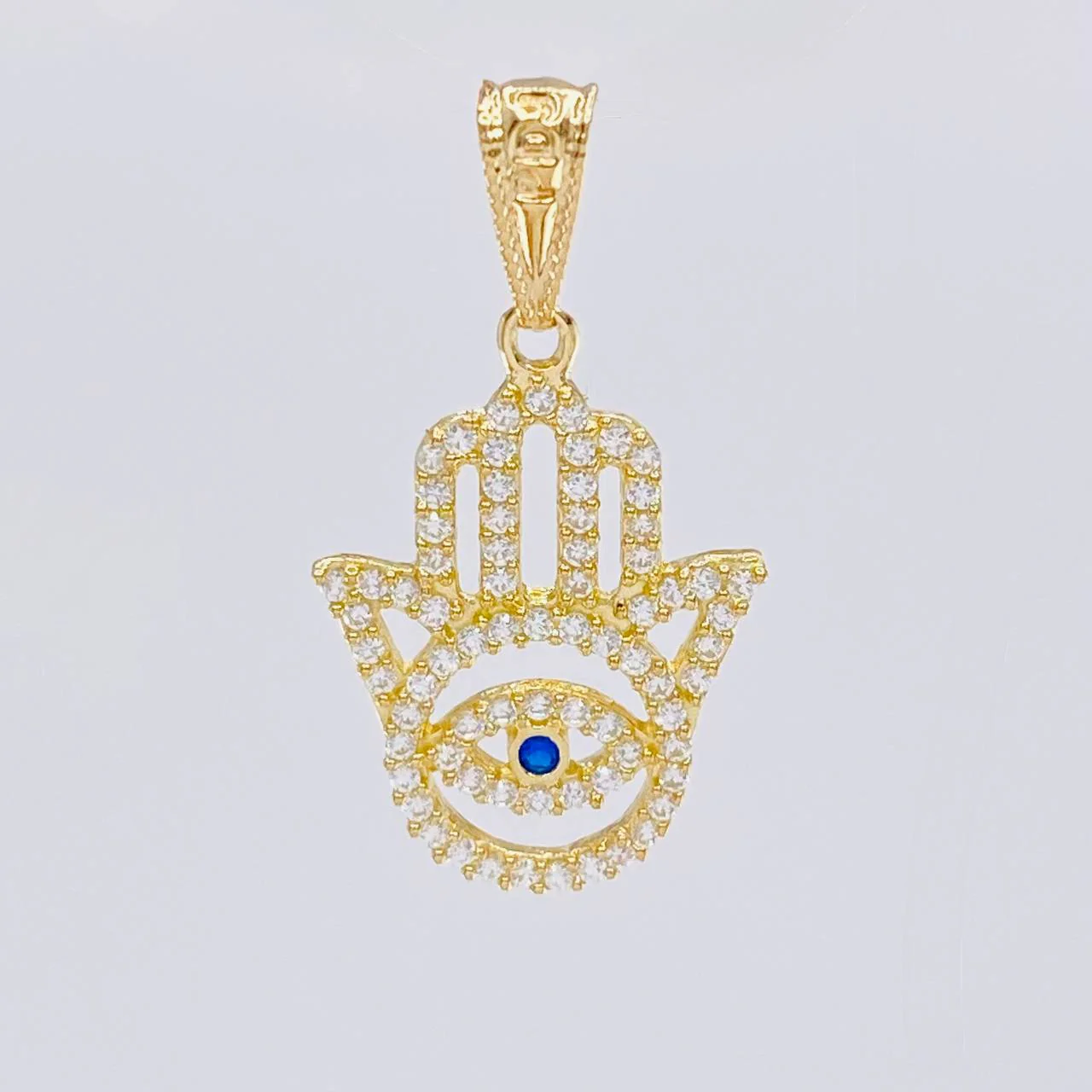 Dije Mano Hamsa 1.3 g / 2.3 cm Oro Amarillo 18K - Image 3