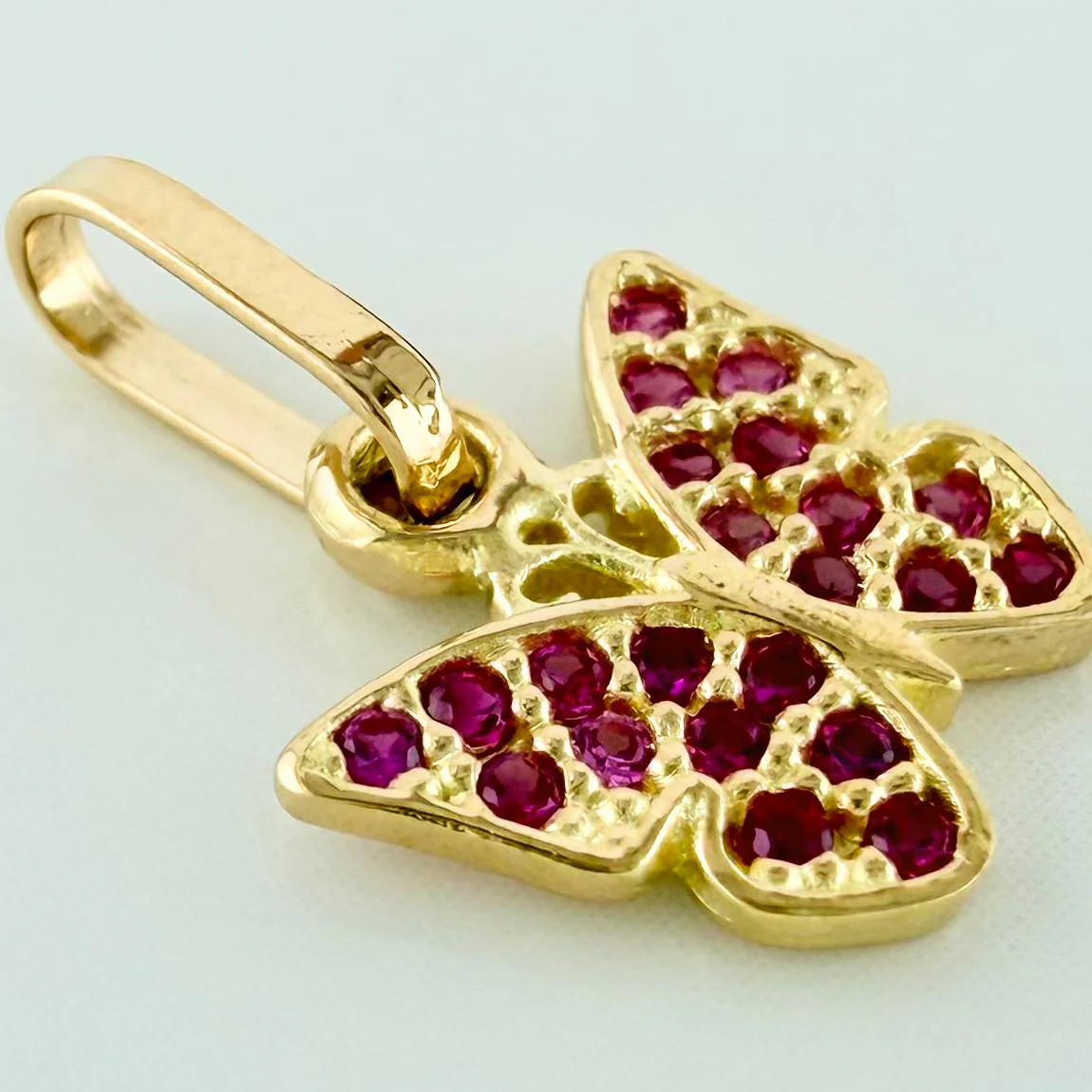 Dije Mariposa 0.7 g / 1.4 cm Oro Amarillo 18K - Image 3