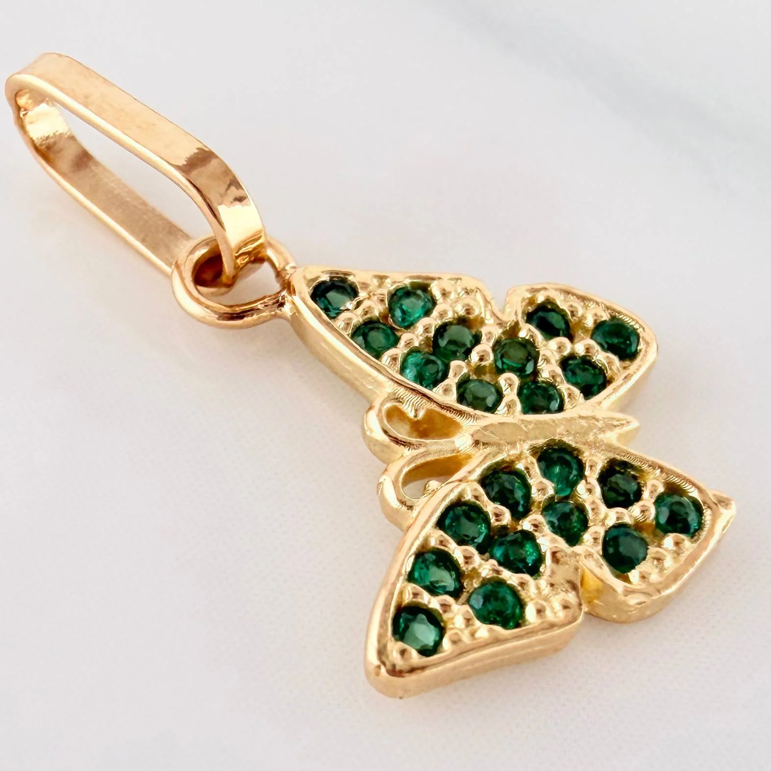Dije Mariposa 0.75 g / 1.8 cm Oro Amarillo 18K - Image 3