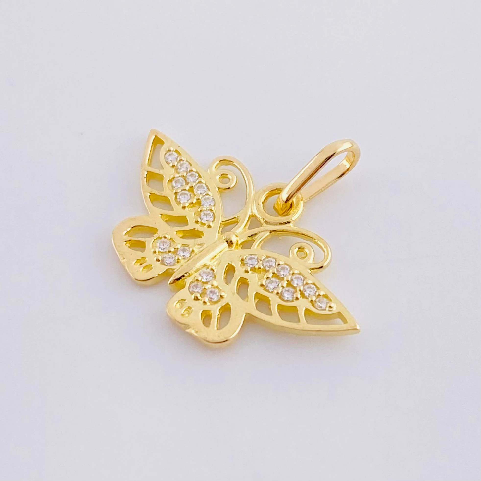 Dije Mariposa 1.3 g / 1.5 cm Oro Amarillo 18K - Image 2