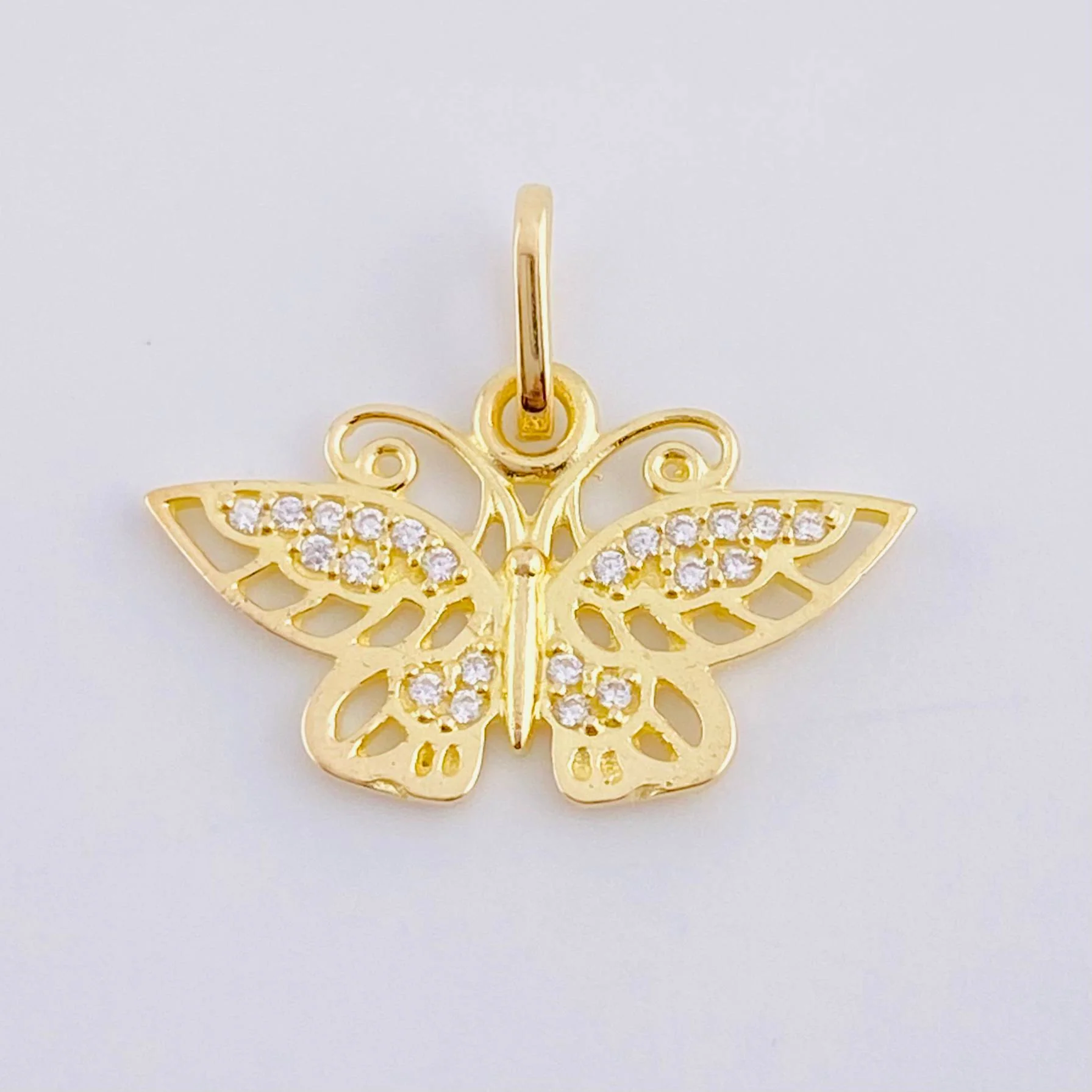 Dije Mariposa 1.35 g / 1.5 cm Oro Amarillo 18K