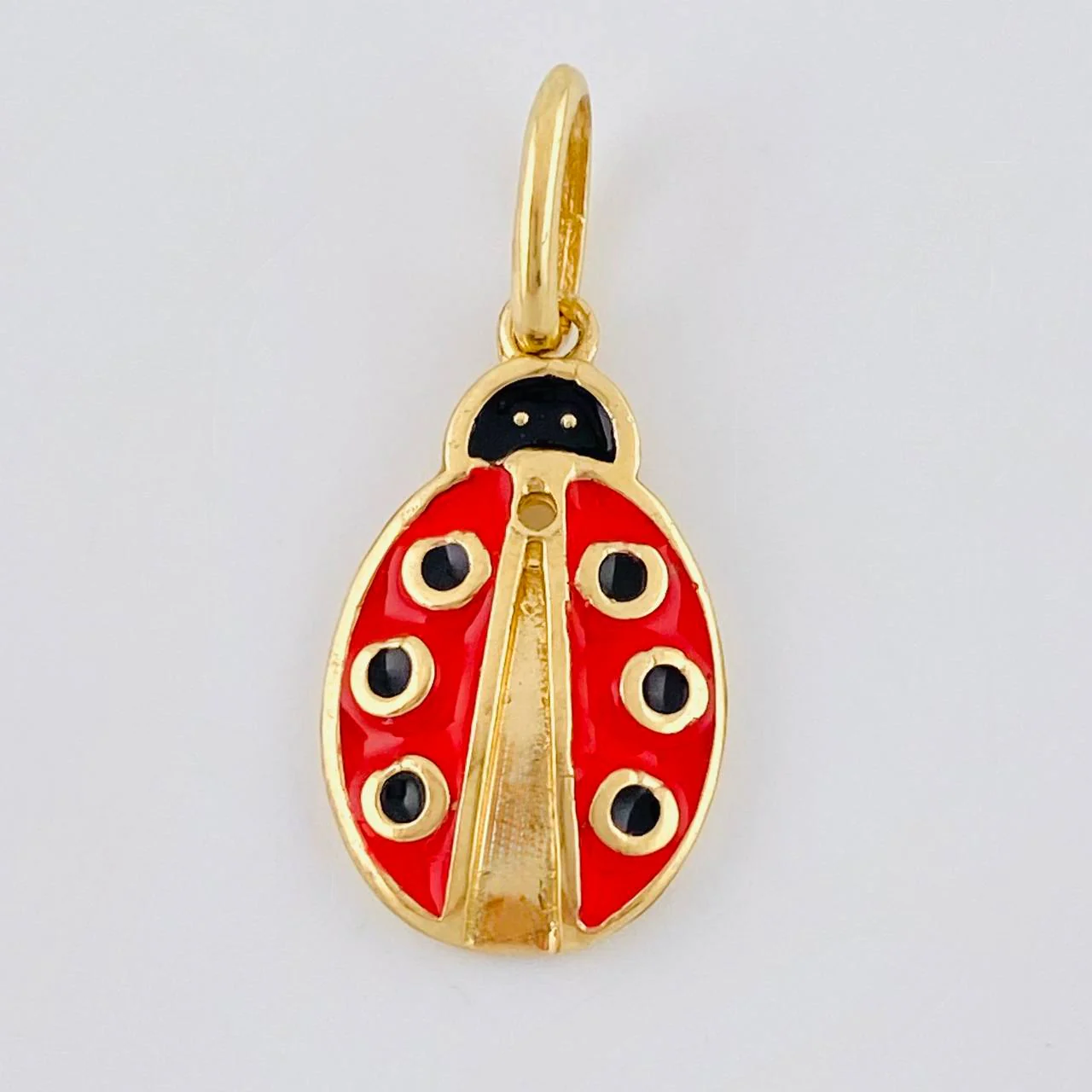 Dije Mariquita 1.4 g / 2.2 cm Oro Amarillo 18K - Image 3