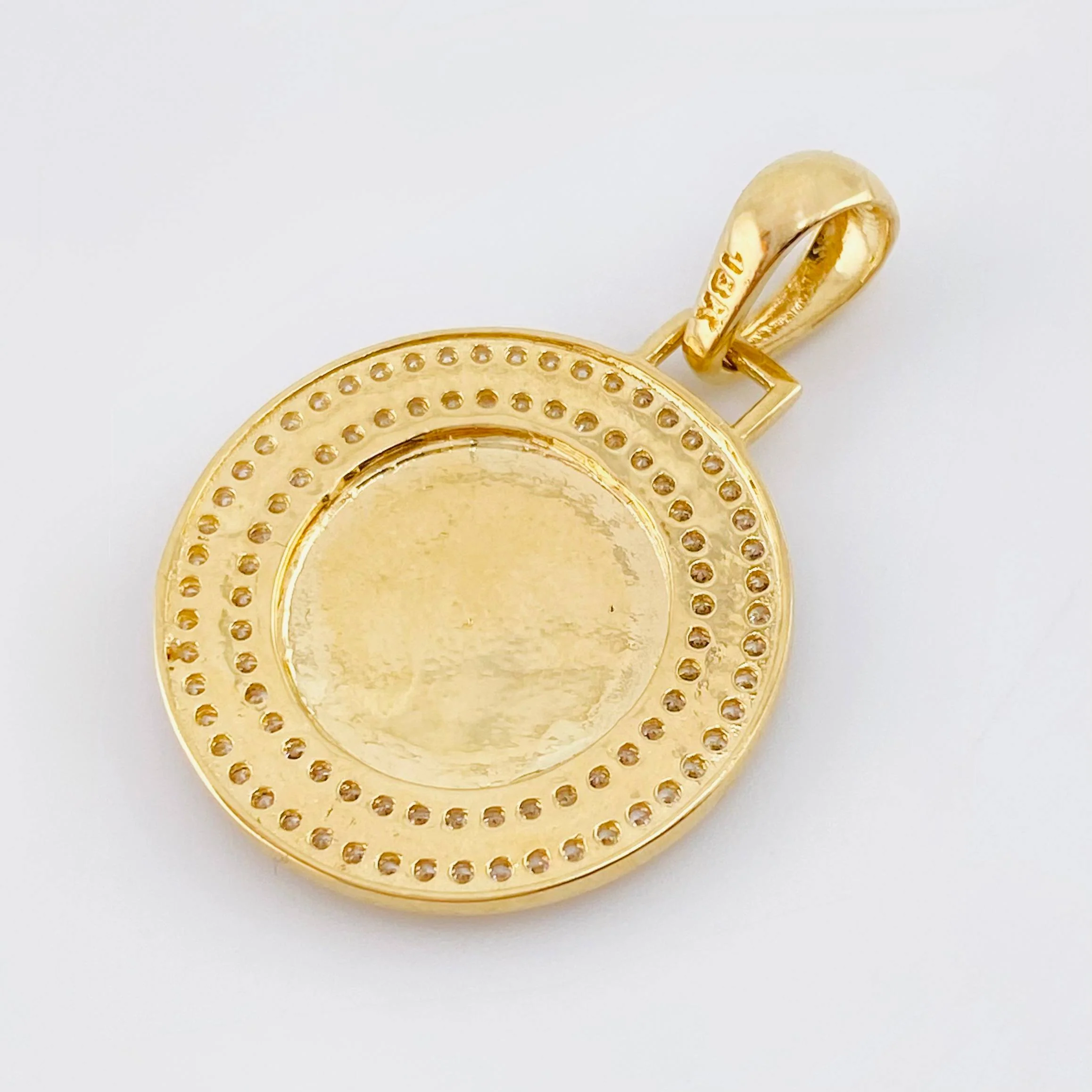 Dije Medalla Dólar 4.4gr / 3cm / Oro Amarillo 18K © - Image 4