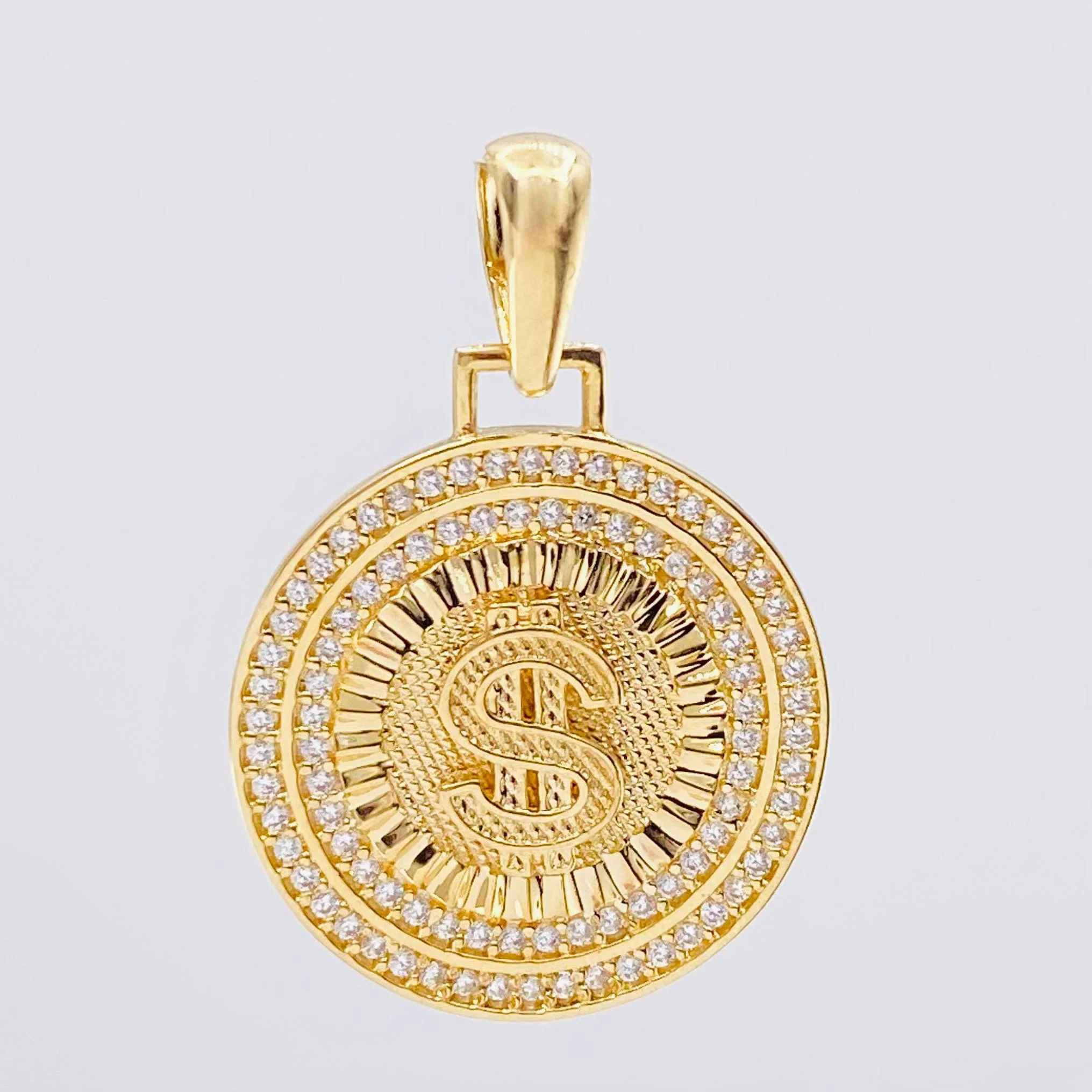 Dije Medalla Dólar 4.4gr / 3cm / Oro Amarillo 18K © - Image 5