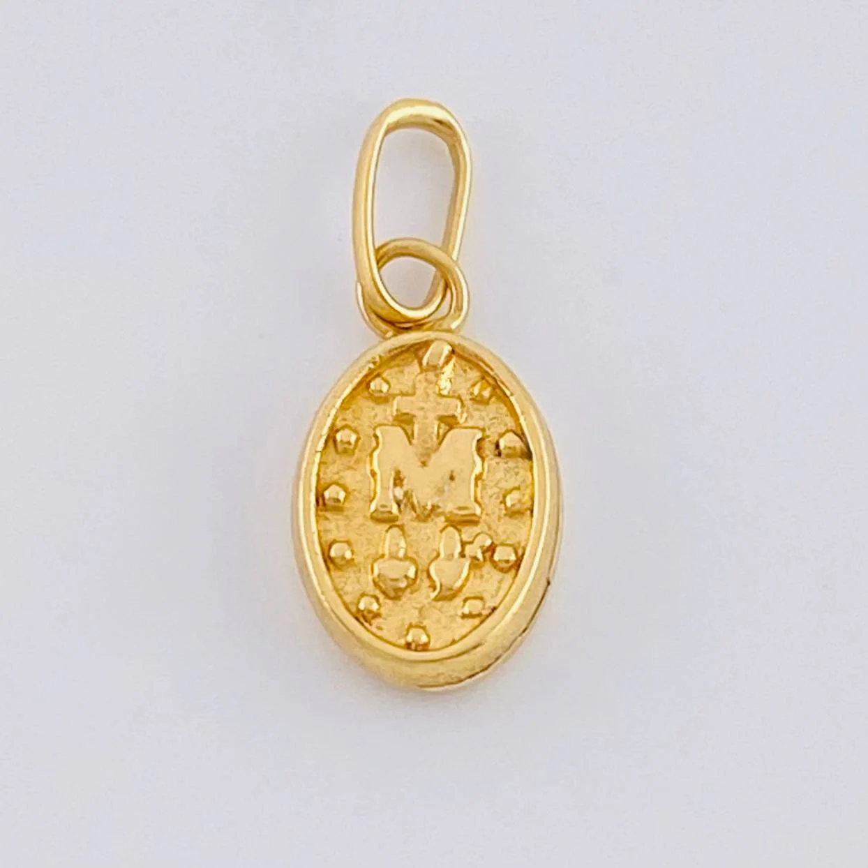 Dije Milagrosa 0.4 g / 1.6 cm Oro Amarillo 18K - Image 3