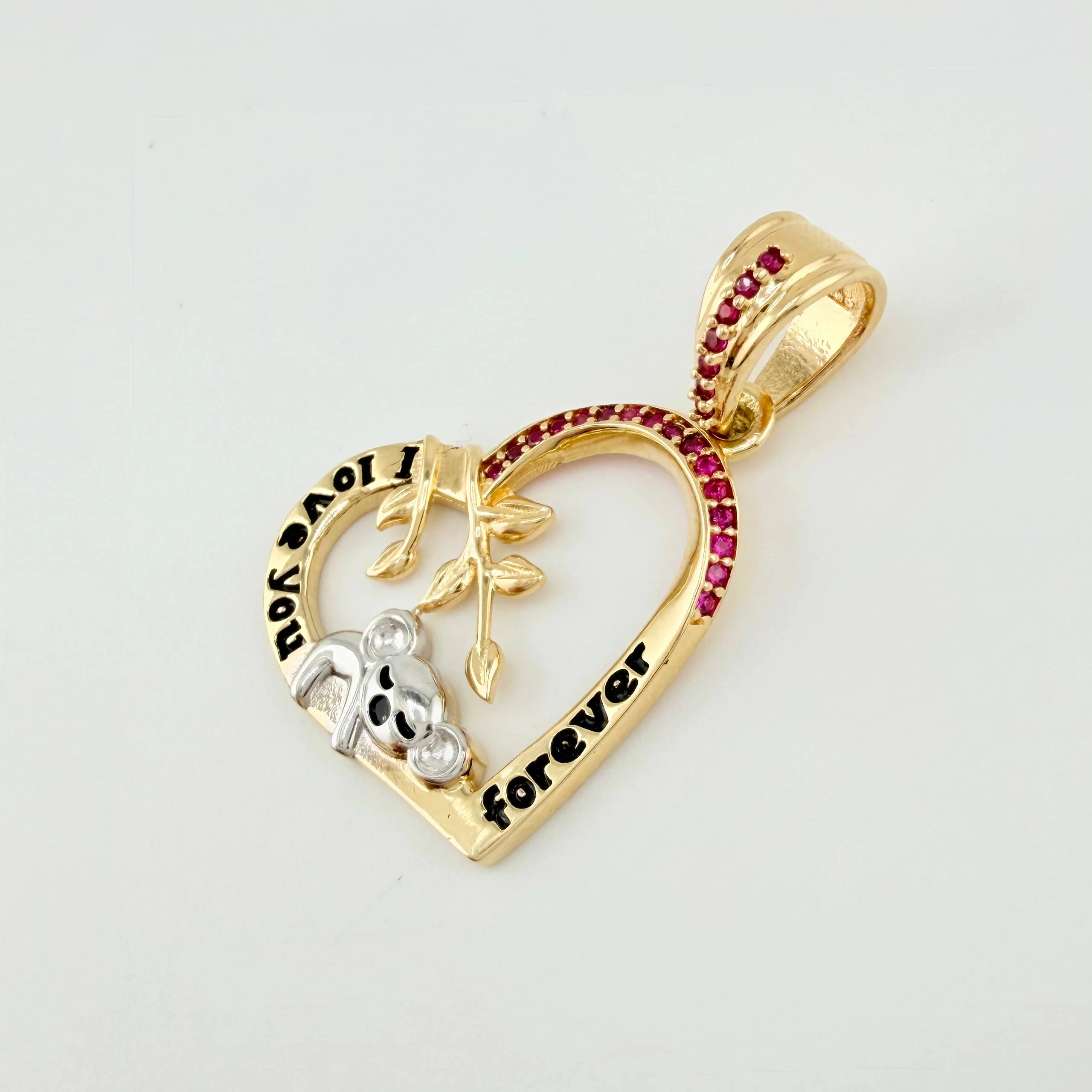Dije Muerdago Coala 3.7gr / 3cm / Oro Amarillo 18K - Image 2