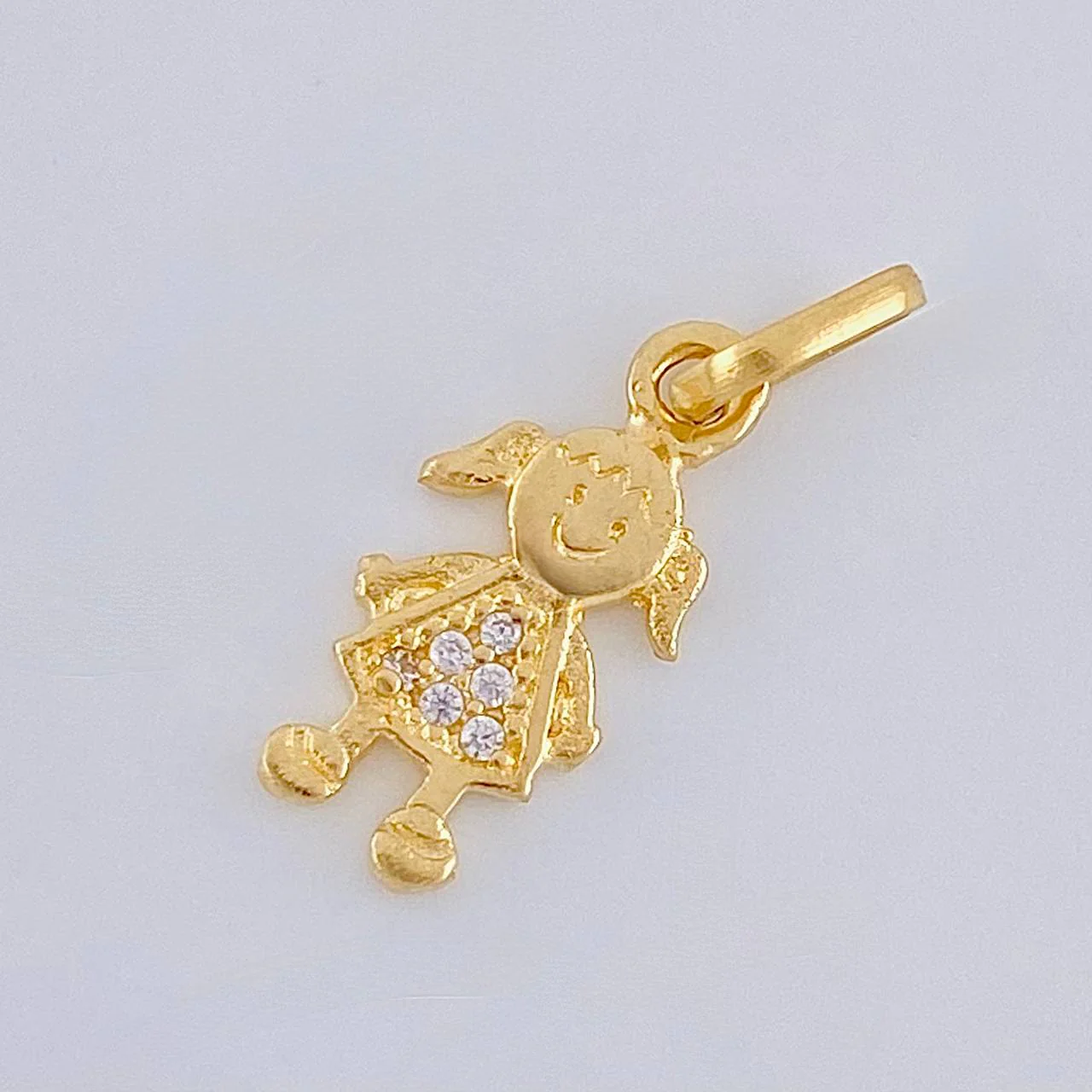 Dije Niña 0.8 g / 1.8 cm Oro Amarillo 18K - Image 2