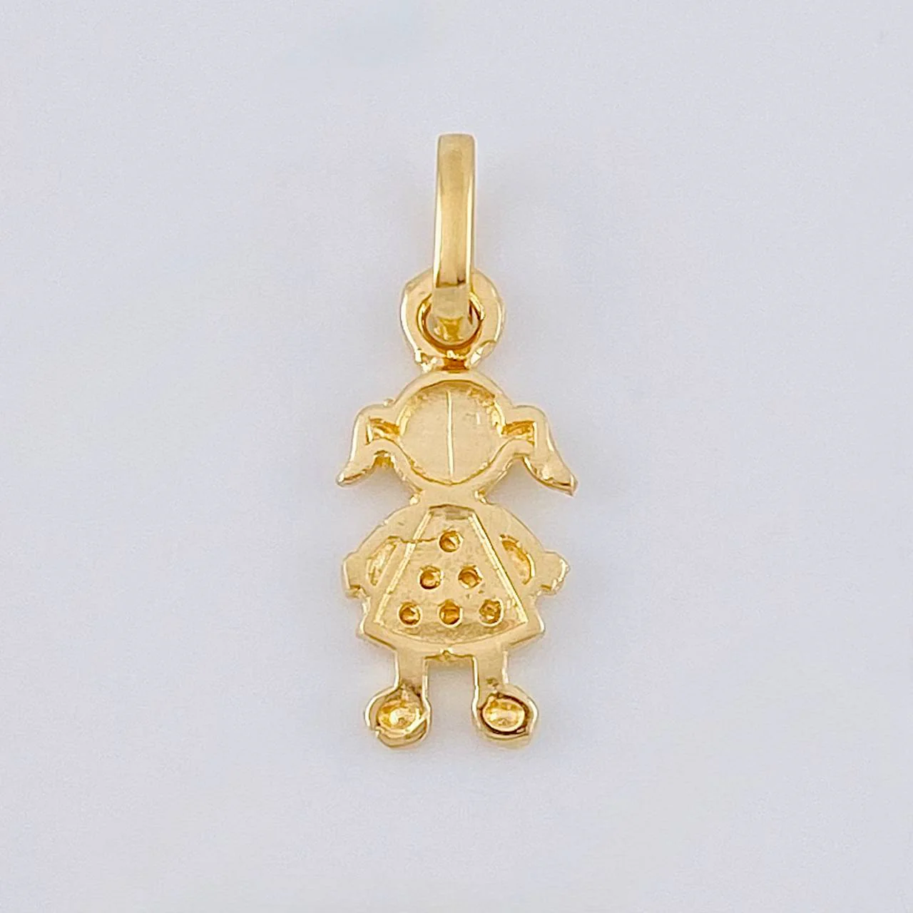 Dije Niña 0.8 g / 1.8 cm Oro Amarillo 18K - Image 3
