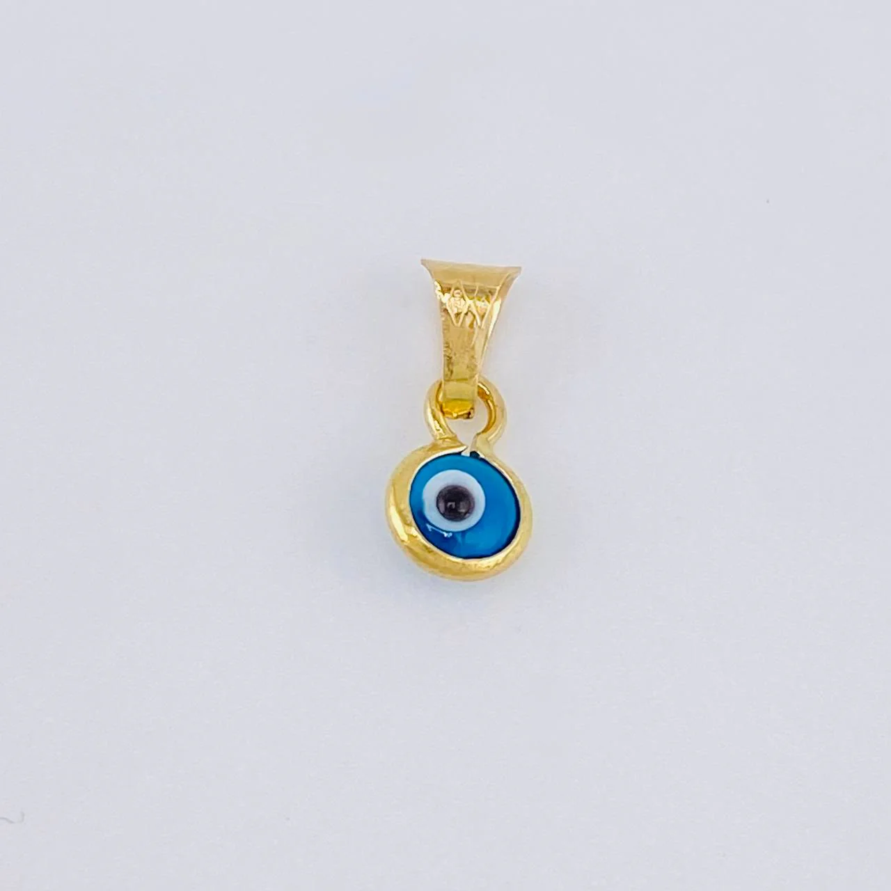 Dije Ojo Turco 0.3 g / 1 cm Oro Amarillo 18K