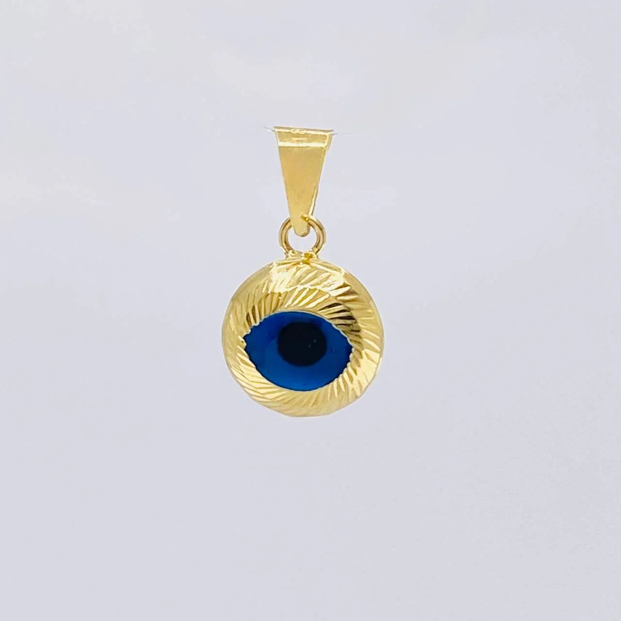 Dije Ojo Turco 0.8 g / 1.5 cm Oro Amarillo 18K - Image 2