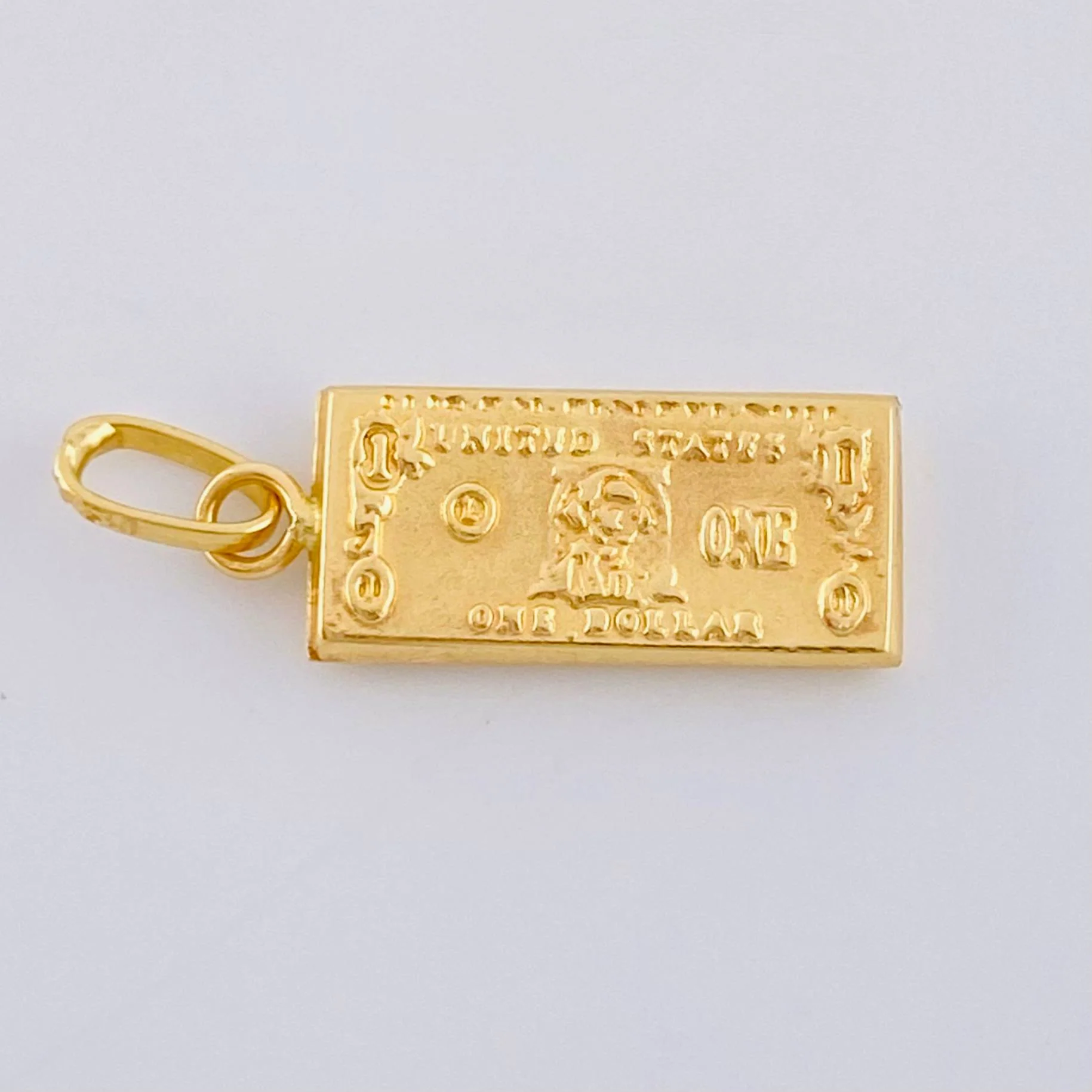 Dije One Dolar 0.65 g / 2.1 cm Oro Amarillo 18K - Image 4