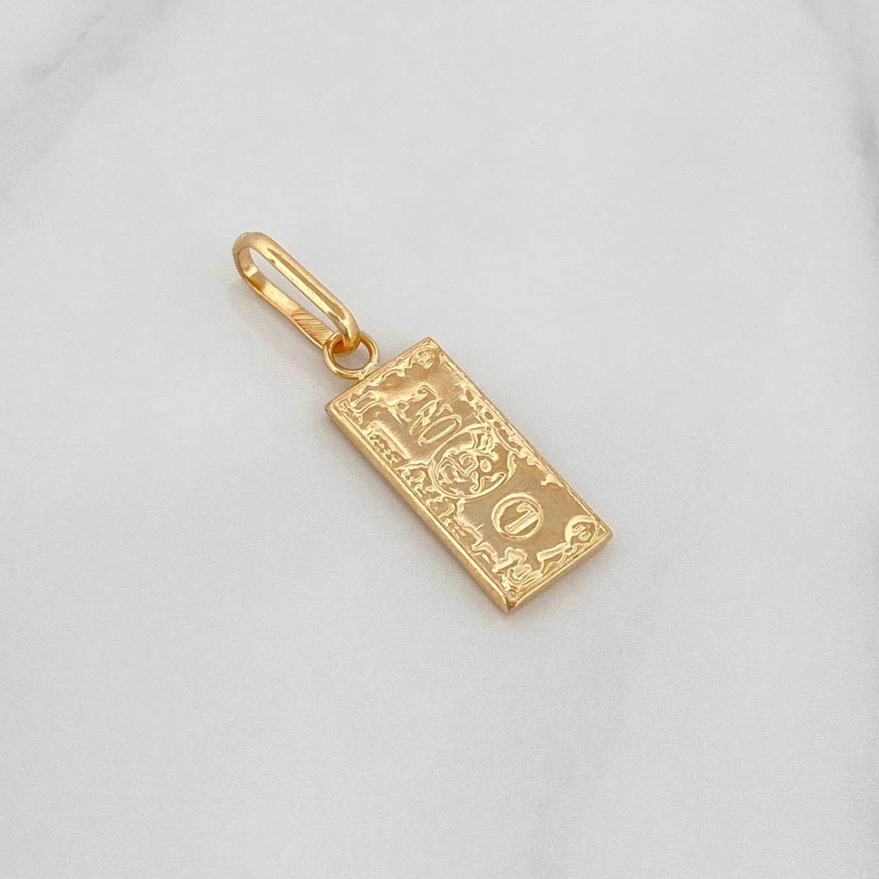 Dije One Dolar 0.7 g / 2.4 cm Oro Amarillo 18K - Image 3