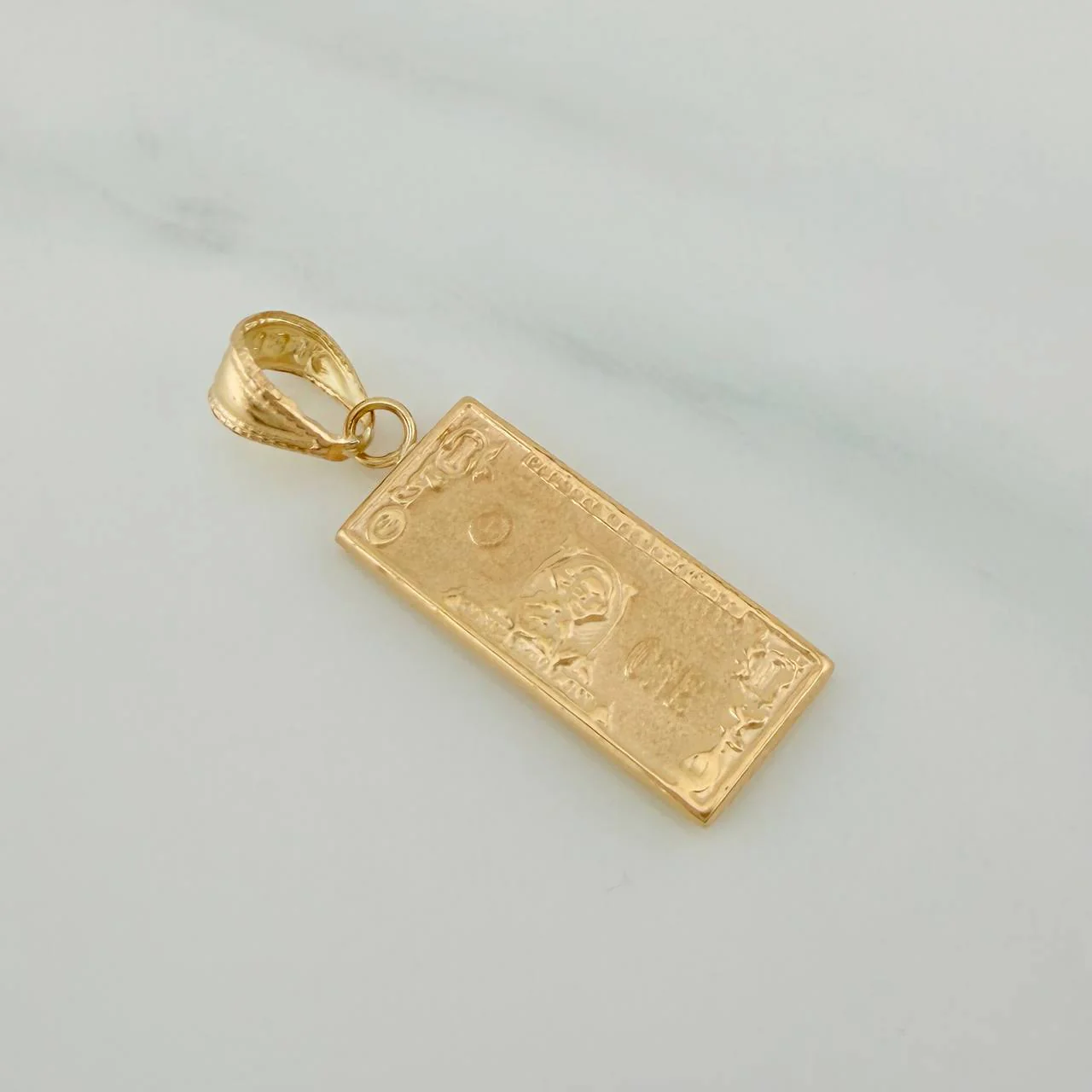 Dije One Dólar 1.05gr / 2.7cm / Oro Amarillo 18K % - Image 2