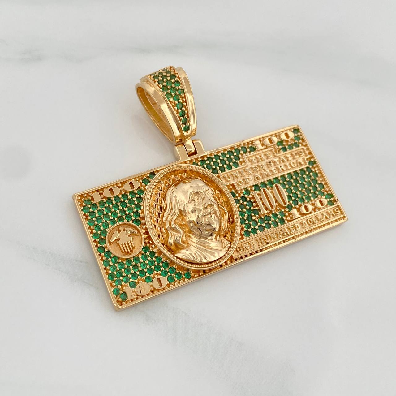 Dije One Dólar 11.35gr / 3.3cm / Oro Amarillo 18K - Image 2