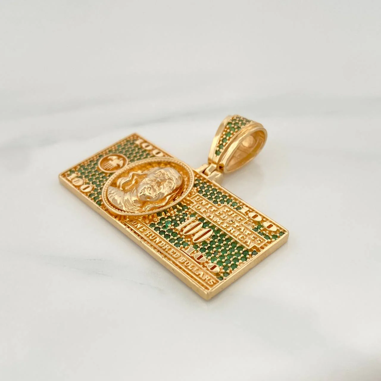 Dije One Dólar 11.35gr / 3.3cm / Oro Amarillo 18K - Image 4