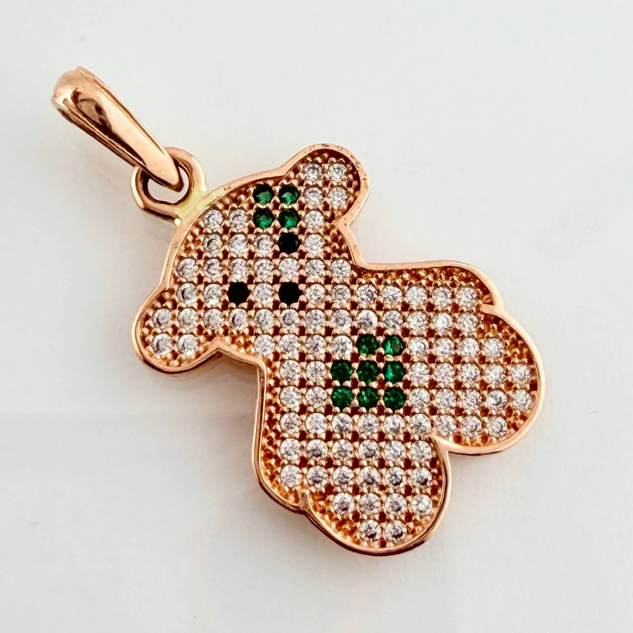 Dije Oso 2.1gr / 3cm / Oro Rosa 18K % - Image 4