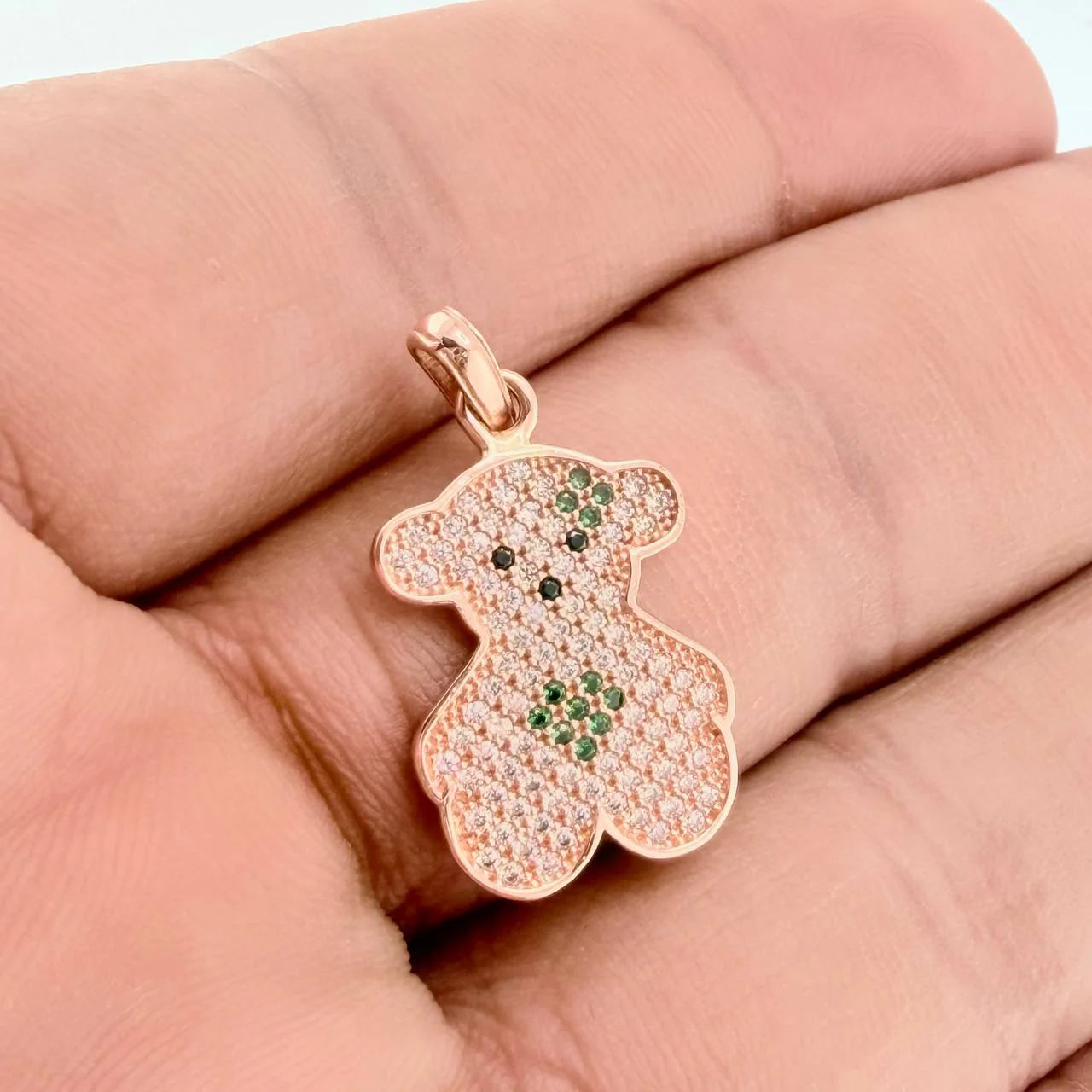 Dije Oso 2.1gr / 3cm / Oro Rosa 18K % - Image 6