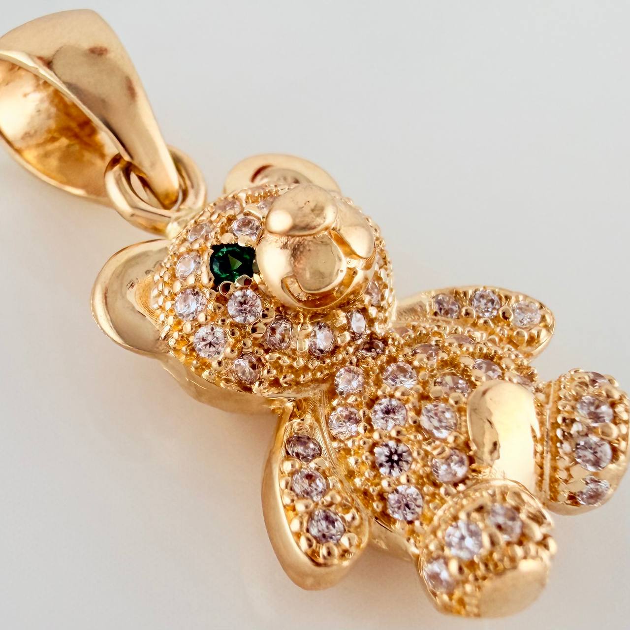 Dije Oso 3.5gr / 2.5cm / Oro Amarillo 18K % - Image 3