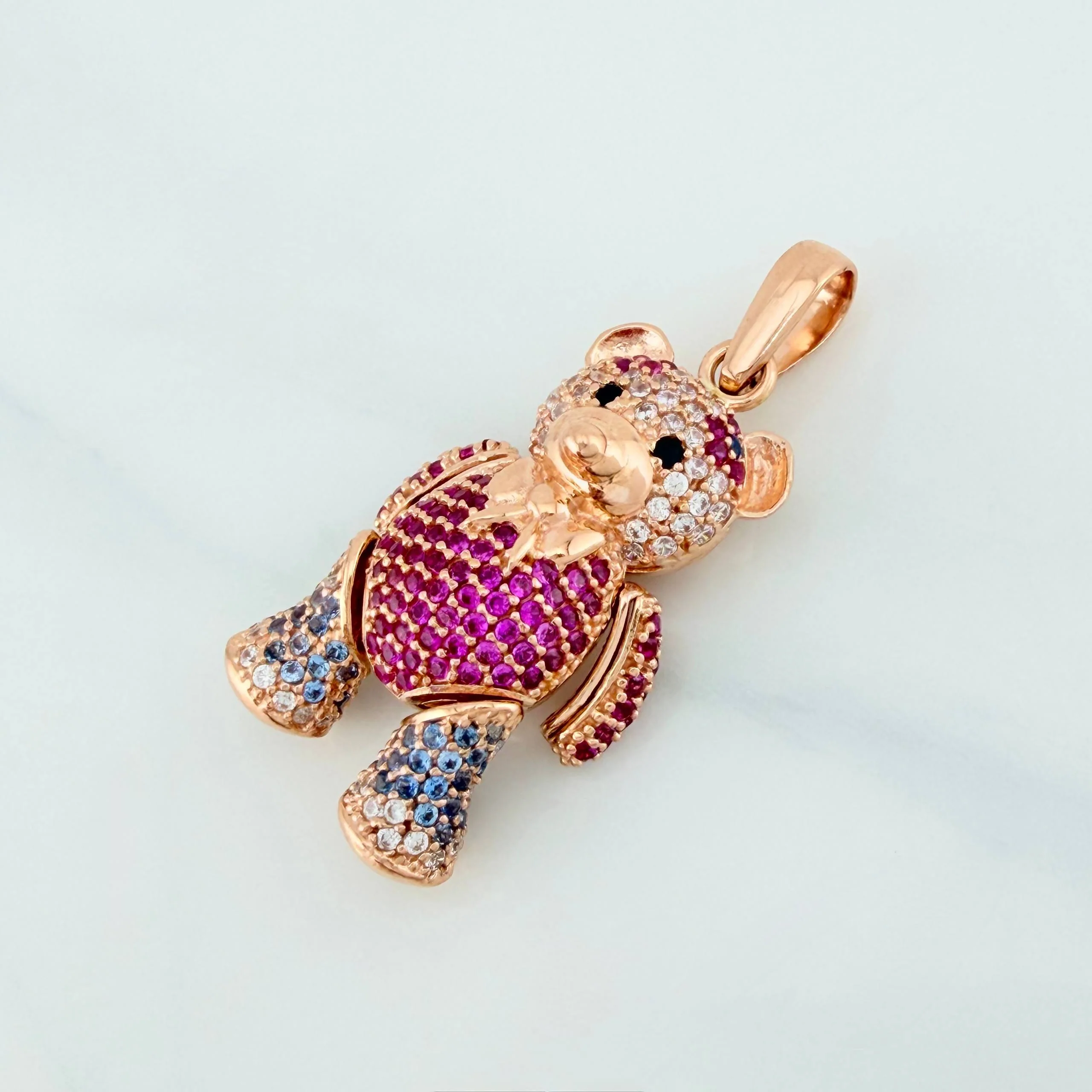 Dije Oso Articulado 11.25 g / 4.1 cm Oro Rosa 18K - Image 3