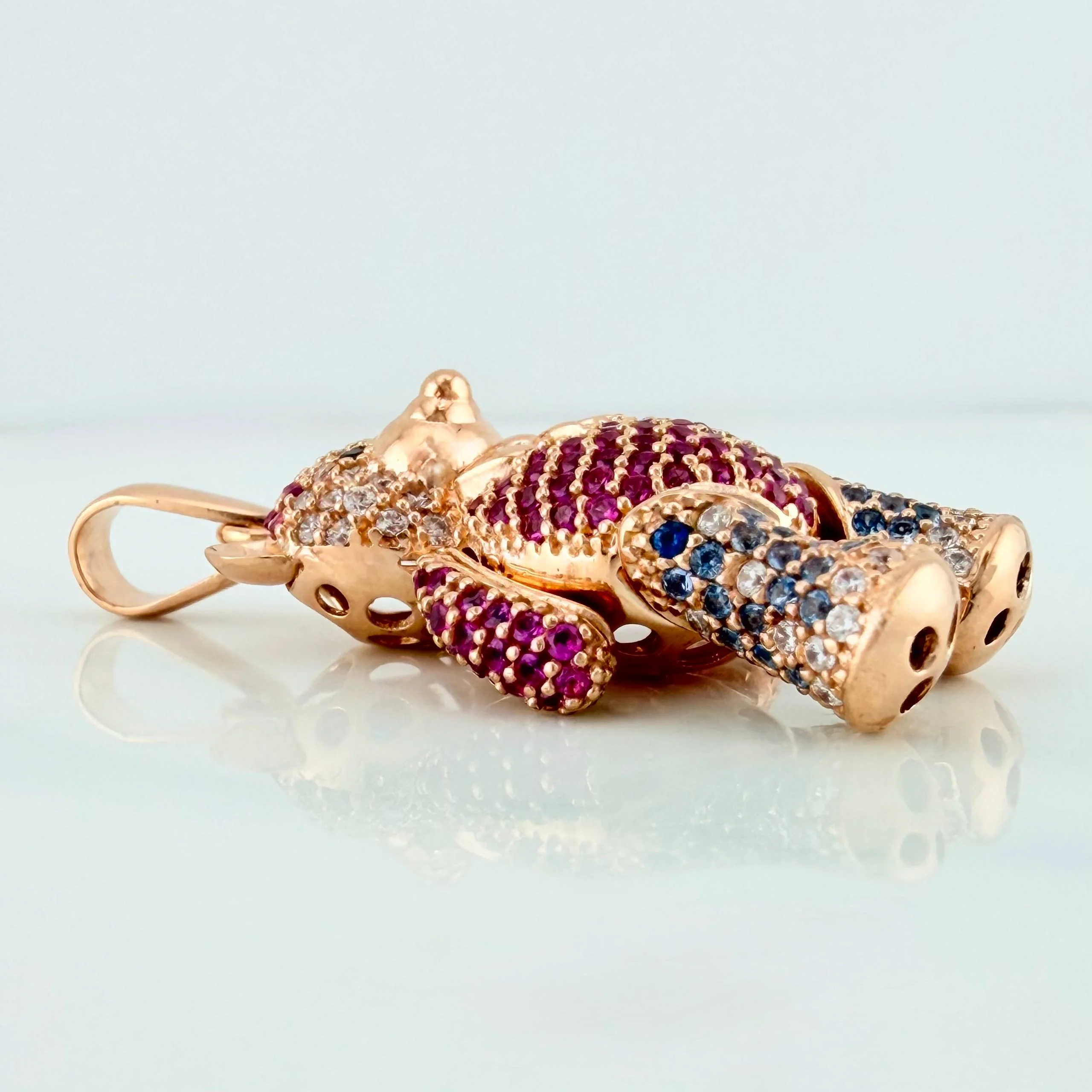 Dije Oso Articulado 11.25 g / 4.1 cm Oro Rosa 18K - Image 4