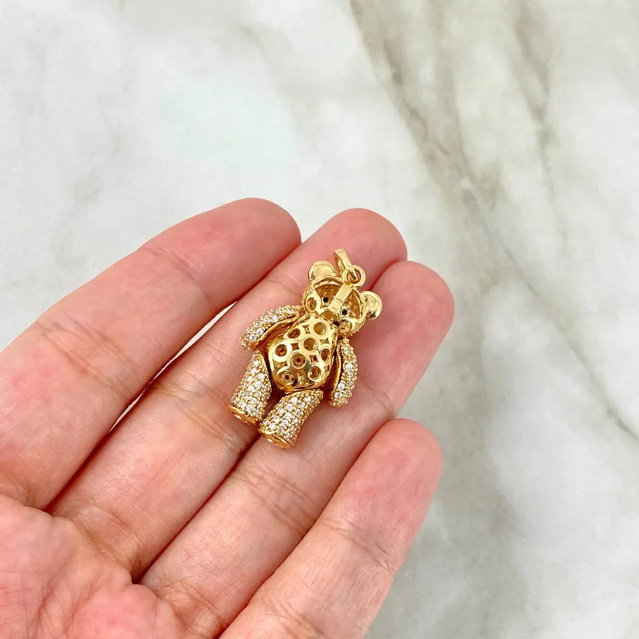 Dije Oso Articulado 14.25 g / 4 cm Oro Amarillo 18K - Image 3