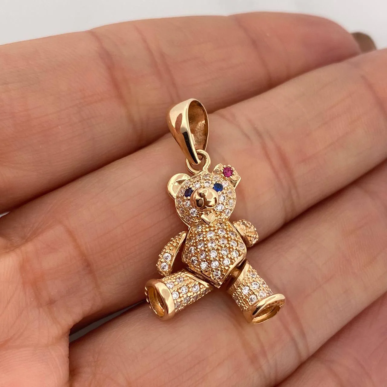 Dije Oso Articulado 4.65 g / 3 cm Oro Amarillo 18K - Image 5