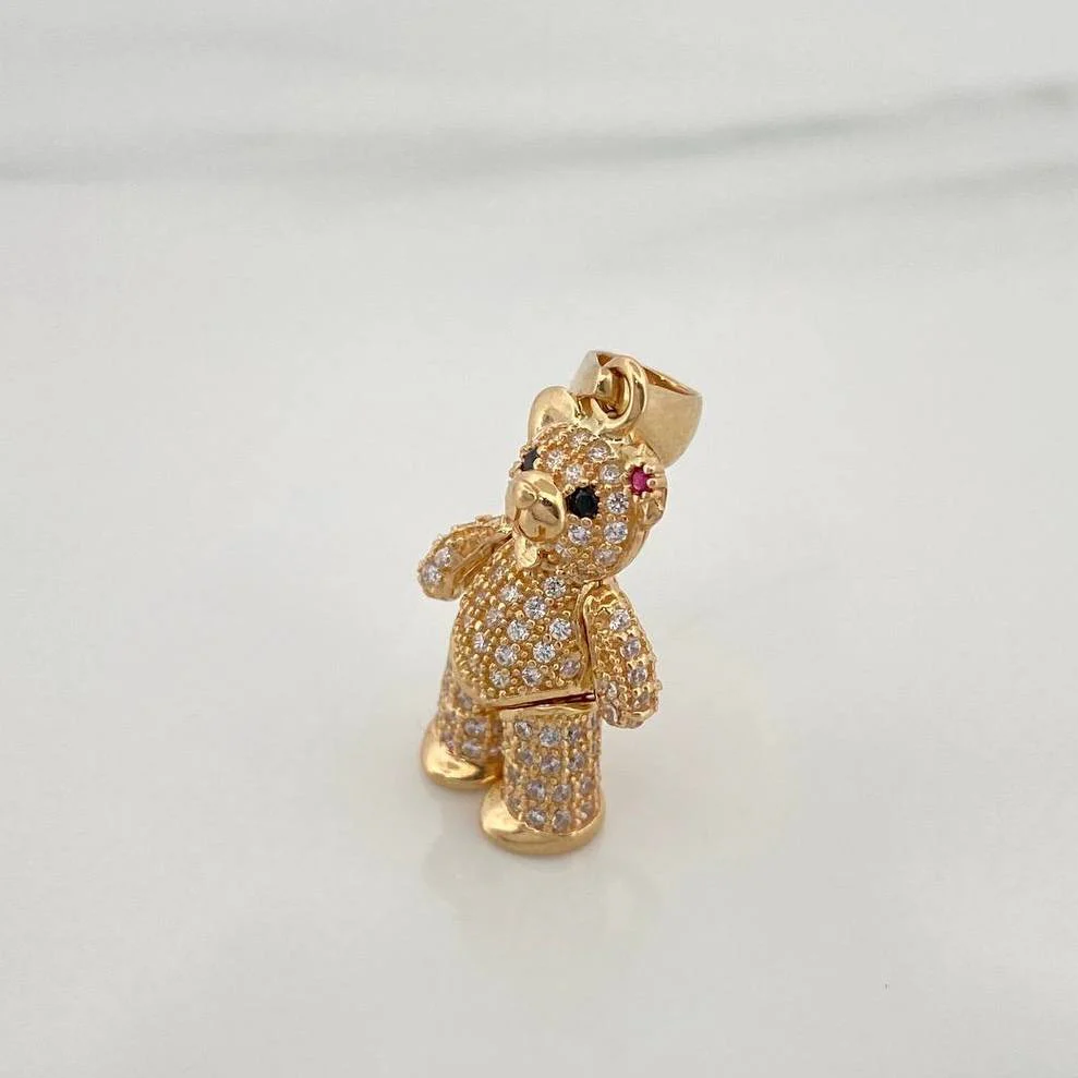Dije Oso Articulado Moño 4.6 g / 2.9 cm Oro Amarillo 18K - Image 2
