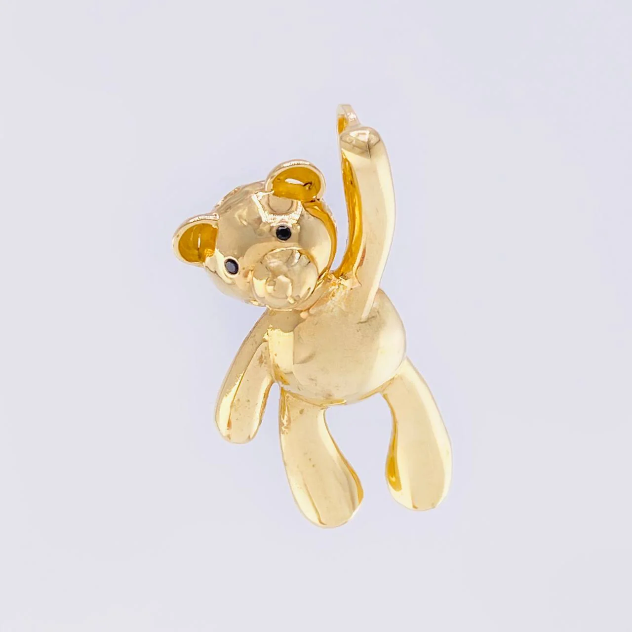 Dije Oso manito levantada 4.75g / 2.7cm Oro Amarillo 18K - Image 2