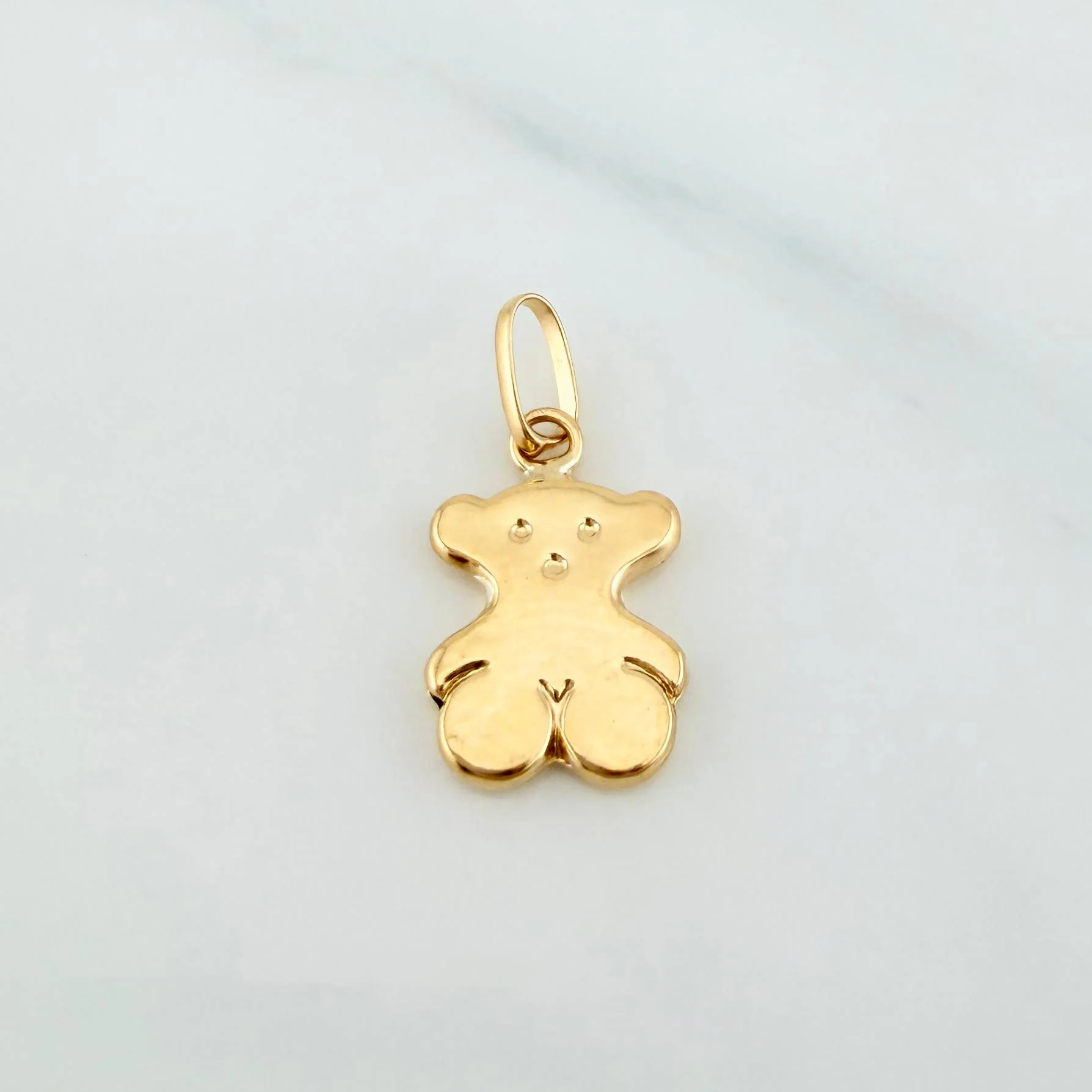 Dije Oso Ts 0.6 g / 2 cm Oro Amarillo 18K