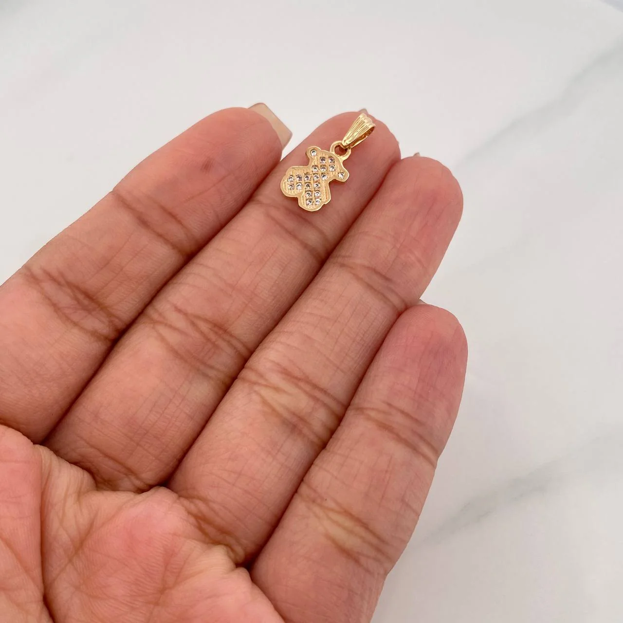 Dije Oso Ts 0.95g / 1.7cm Oro Amarillo 18K - Image 4