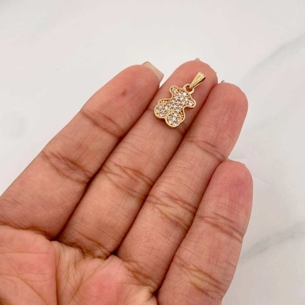 Dije Oso Ts 1.5g / 2cm Oro Amarillo 18K - Image 4