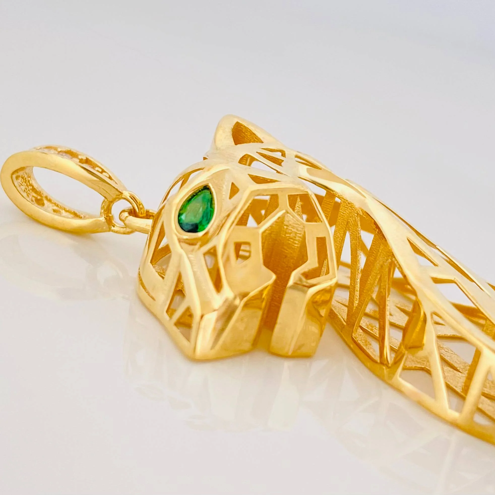 Dije Pantera Filigrana 5 g / 4.1 cm Oro Amarillo 18K - Image 3